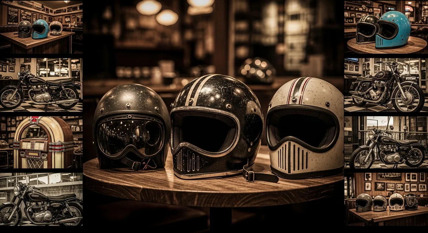 Cascos Cafe Racer heritage