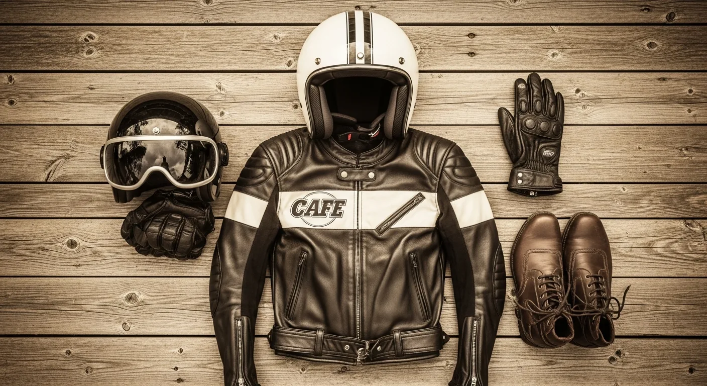 equipamiento cafe racer