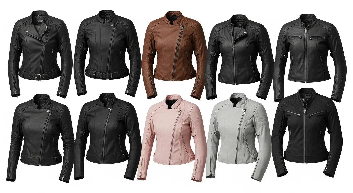 chaquetas moto mujer