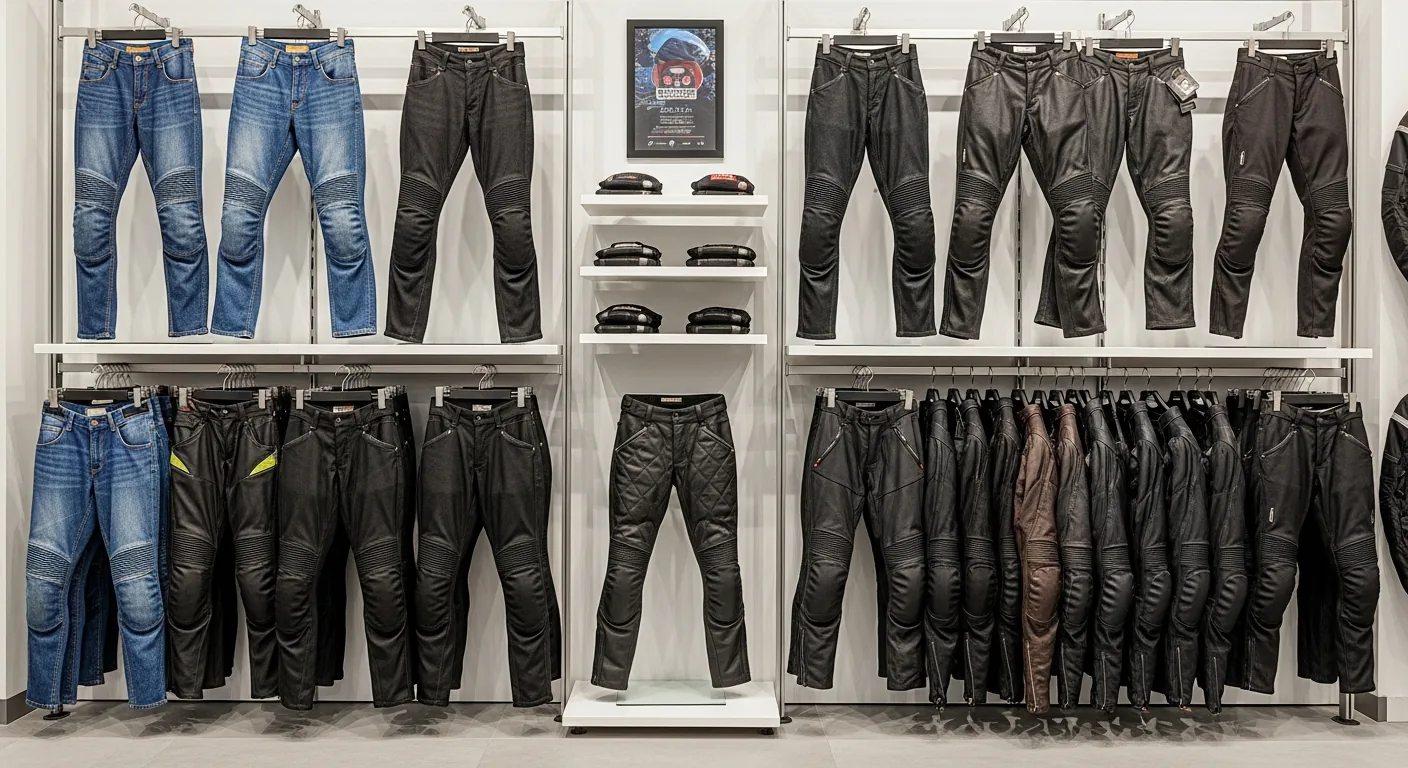 pantalones moto hombre