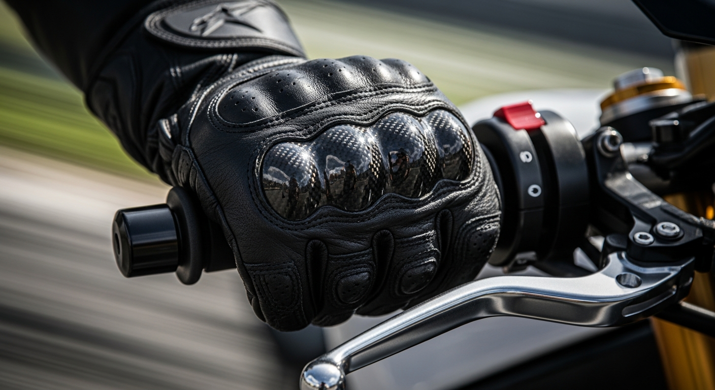 Guantes con pantalla táctil: cómo funcionan - guantes moto retro