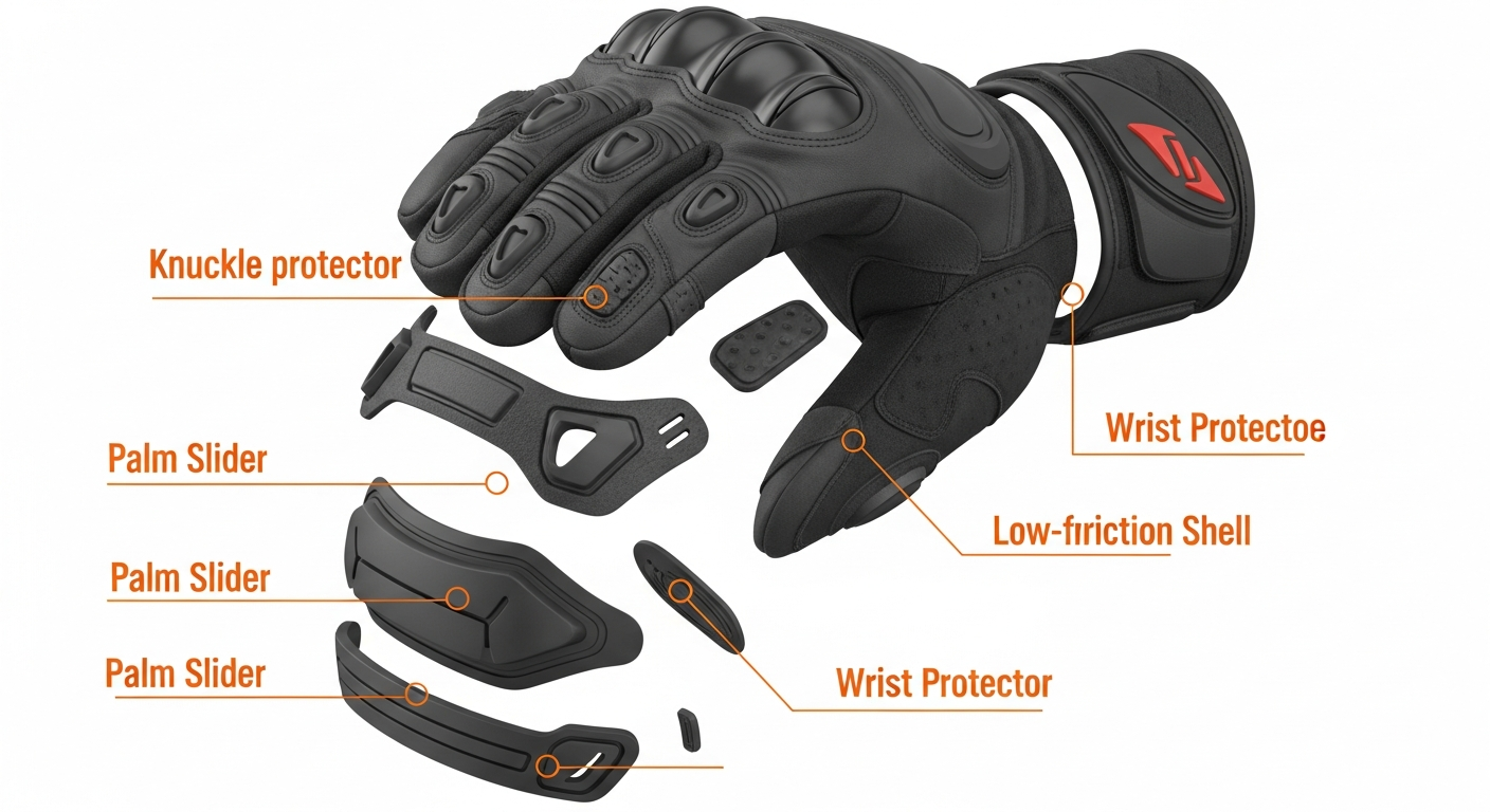 Five, Held, Alpinestars: comparativa - guantes moto retro