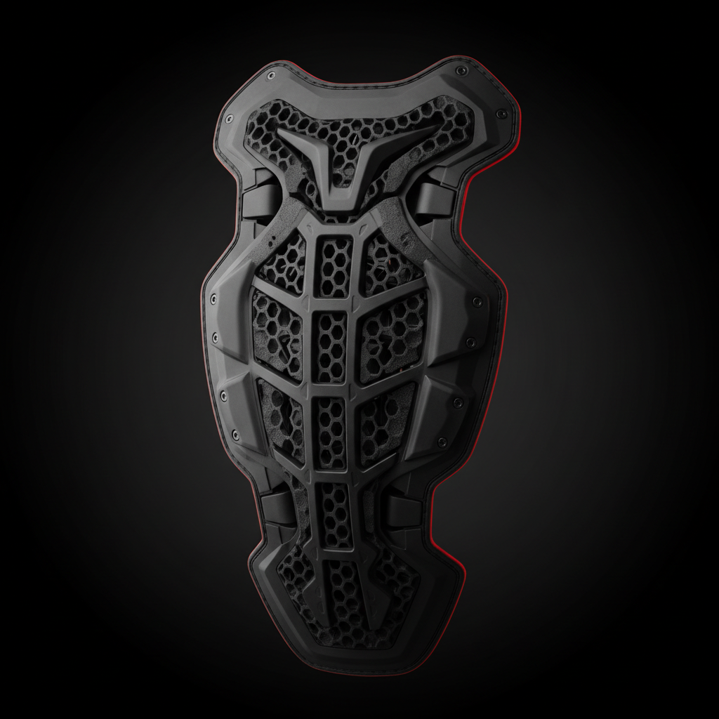 Protecciones moto · espalderas, petos, rodilleras - Back protector motorcycle armor with full spine coverage and