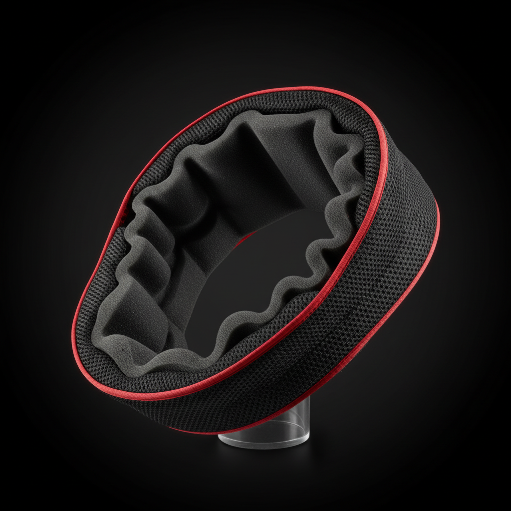 Casco Unik moto 2026: guía completa modelos, calidades y precios - Inner padding removable liner of motorcycle helmet showing c