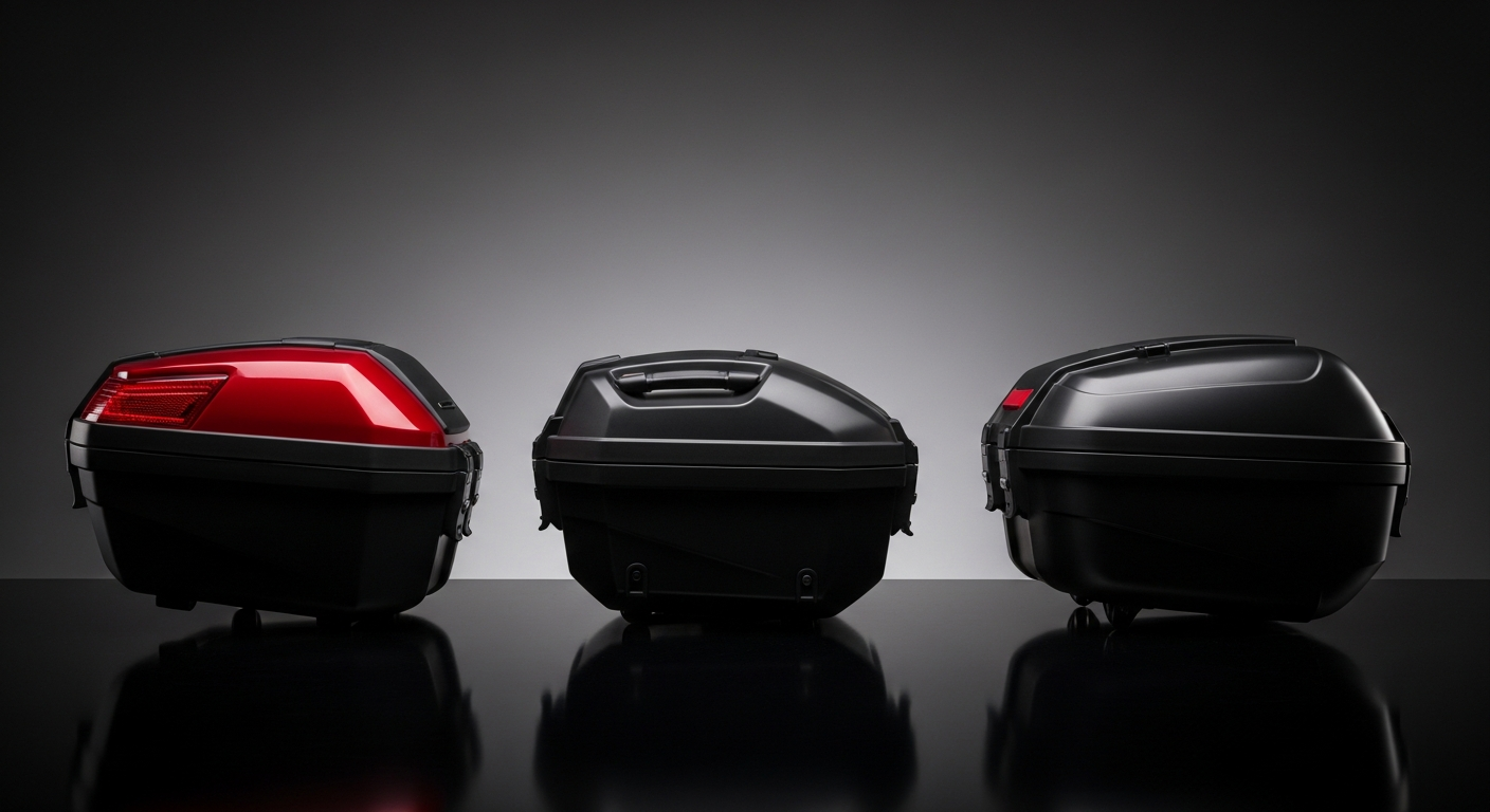 Comparativa de top cases de maletas moto Givi Shad Kappa - MotoStore Valencia