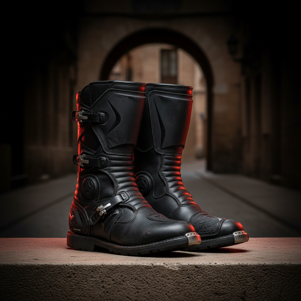 Botas- proteger los tobillos - Equipamiento moto para principiantes: tu - MotoStore Valencia