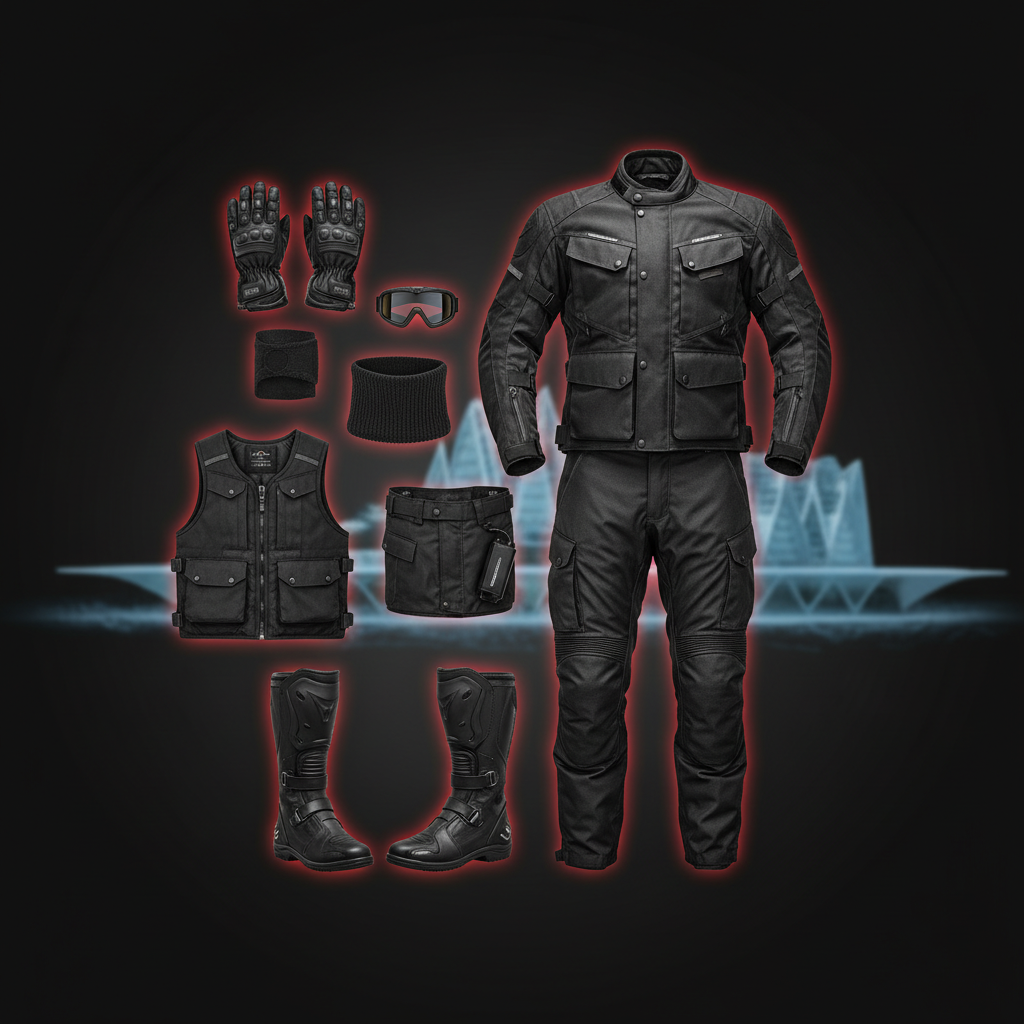 Sistema de capas - 3 niveles efectivos - Equipación moto invierno · capas y térmi - MotoStore Valencia