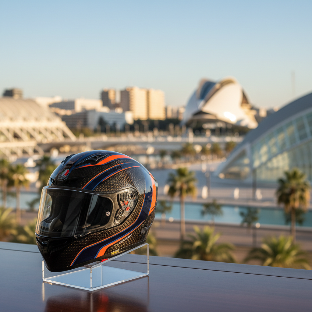 1. Carcasa exterior - el caparazón - Partes del casco de moto · anatomía comp - MotoStore Valencia