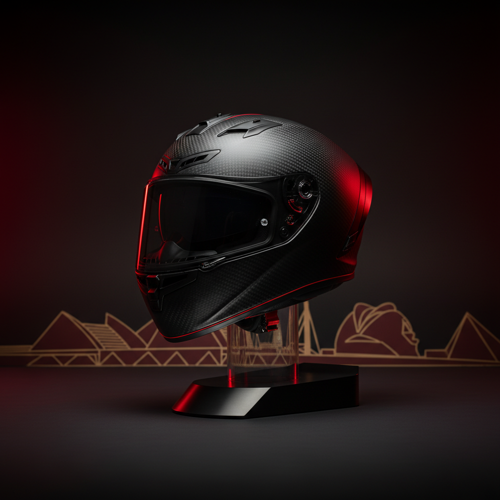 Shoei Glamster- el premium japonés - Cascos café racer vintage 2026: estilo r - MotoStore Valencia