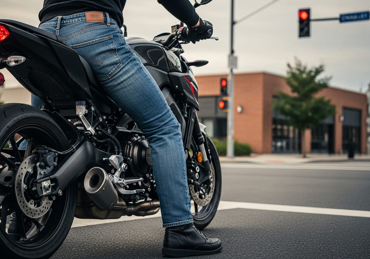 Pantalones Moto Hombre Outlet | Cordura Cuero Jeans -70% en outlet - Motostore Valencia