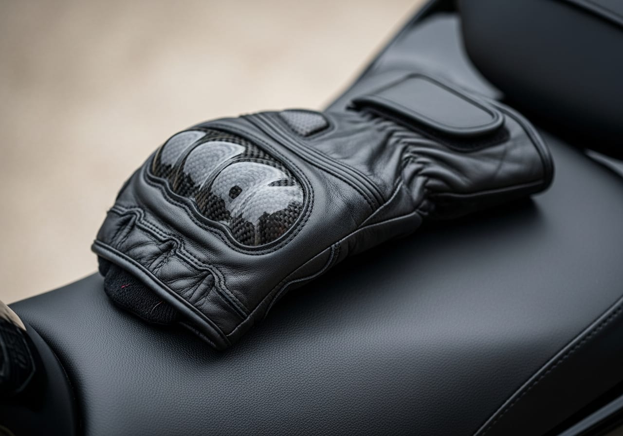 El mismo guante homologado, con descuento - Guantes Moto Outlet | Obligatorios DGT CE EN 13594 -70%