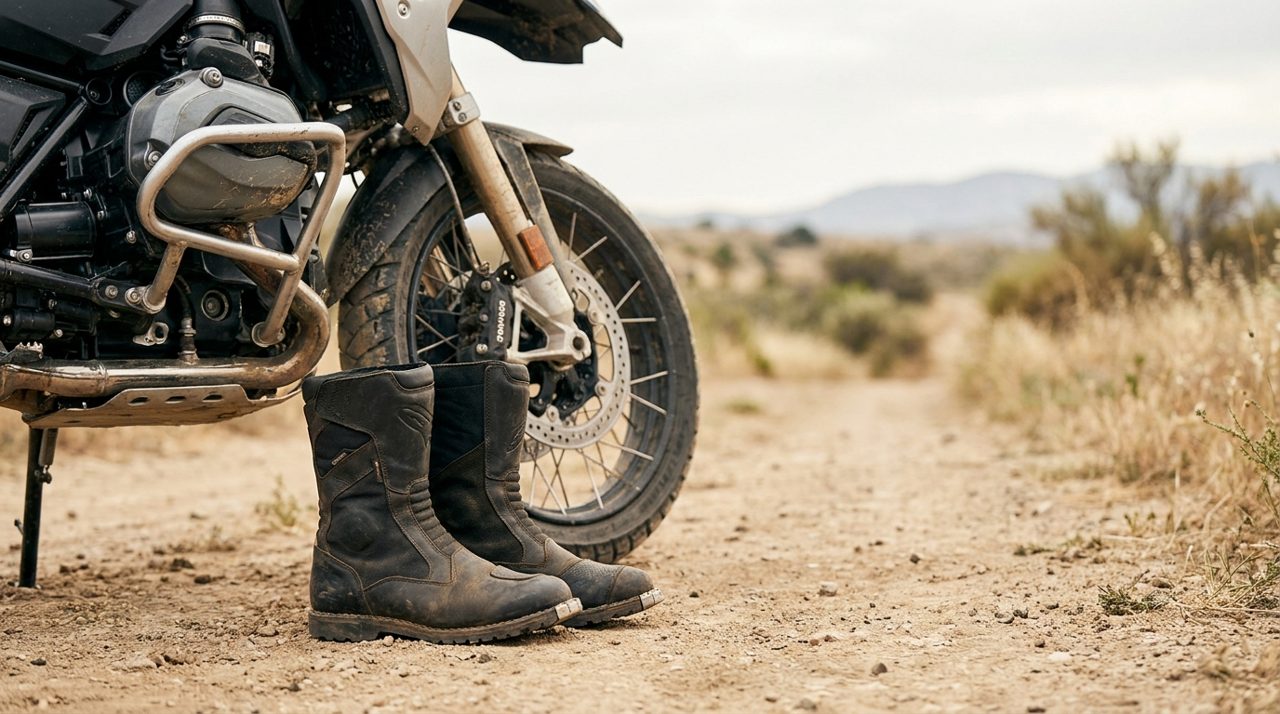 Botas trail y adventure para moto: guía para elegir bien · Outlet MotoStore Valencia