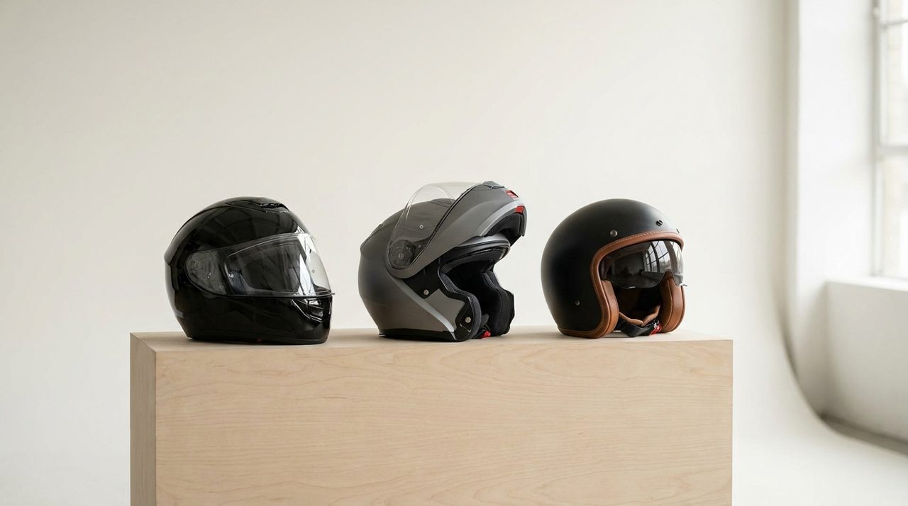 Tipos de casco de moto y homologación ECE 22.06: guía · Outlet MotoStore Valencia