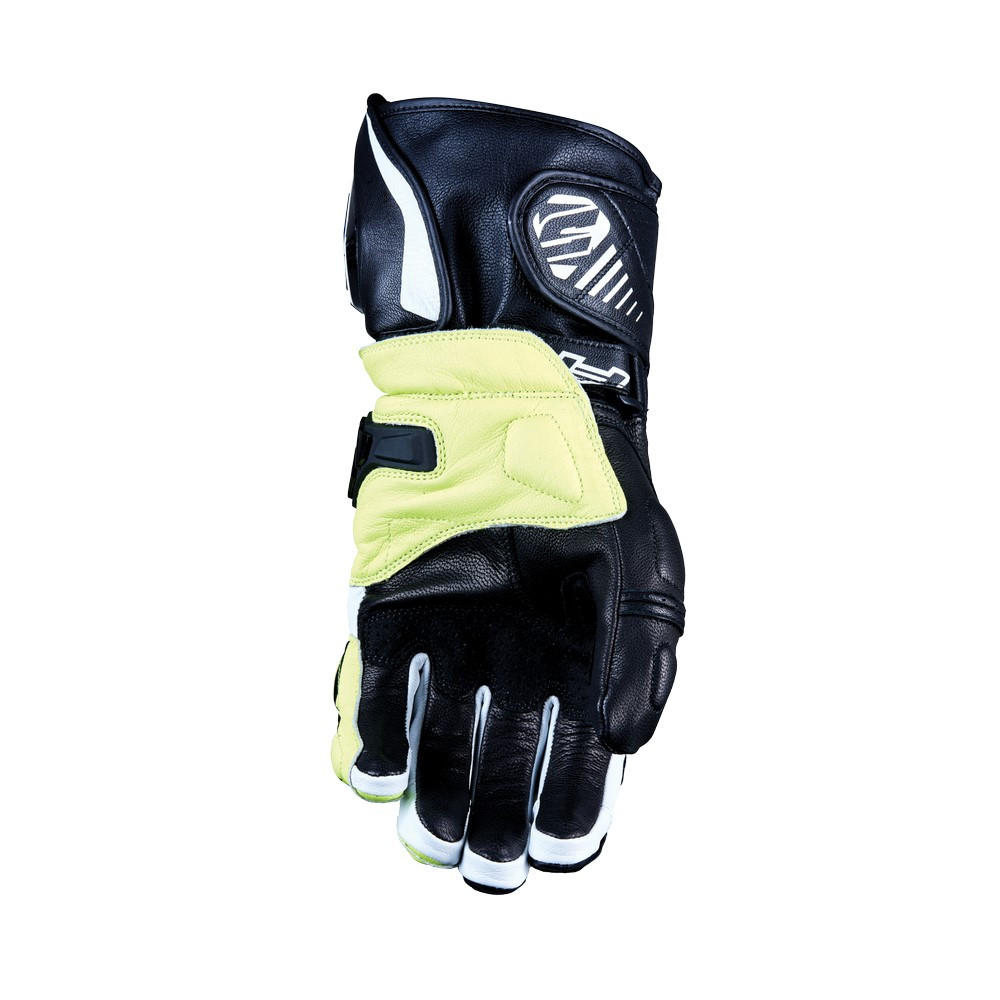 Guantes Five Rfx3 V2 Negro Amarillo Fluor - imagen 1