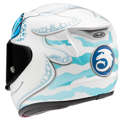 Casco HJC RPHA12 Light Fury Universal MC2 - imagen 2