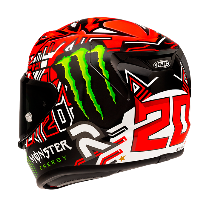 Casco HJC RPHA12 Quartararo Edition 2025 MC1 - imagen 2