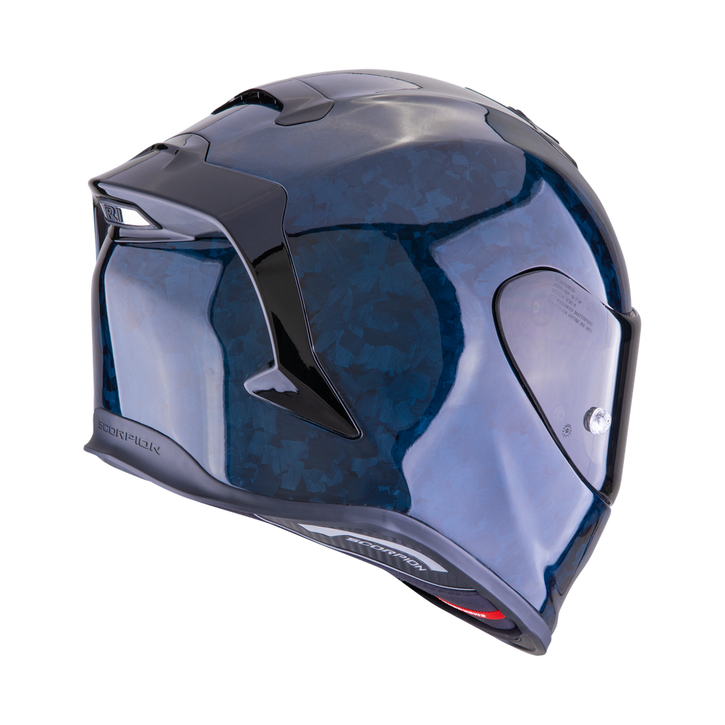 Casco Scorpion Exo-R1 Evo Carbon Air Onyx Azul - imagen 2