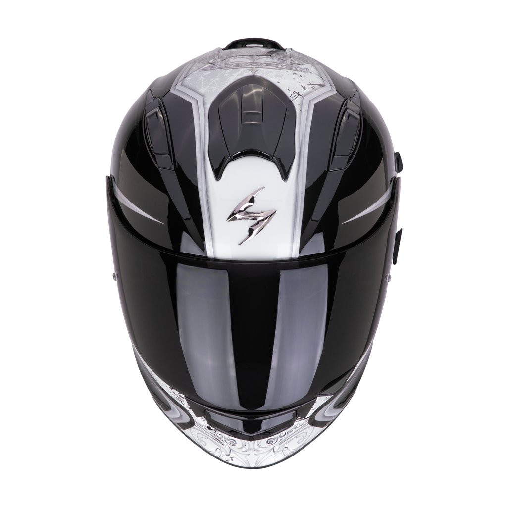 Casco Scorpion Exo-491 Run Negro Camaleón - imagen 1