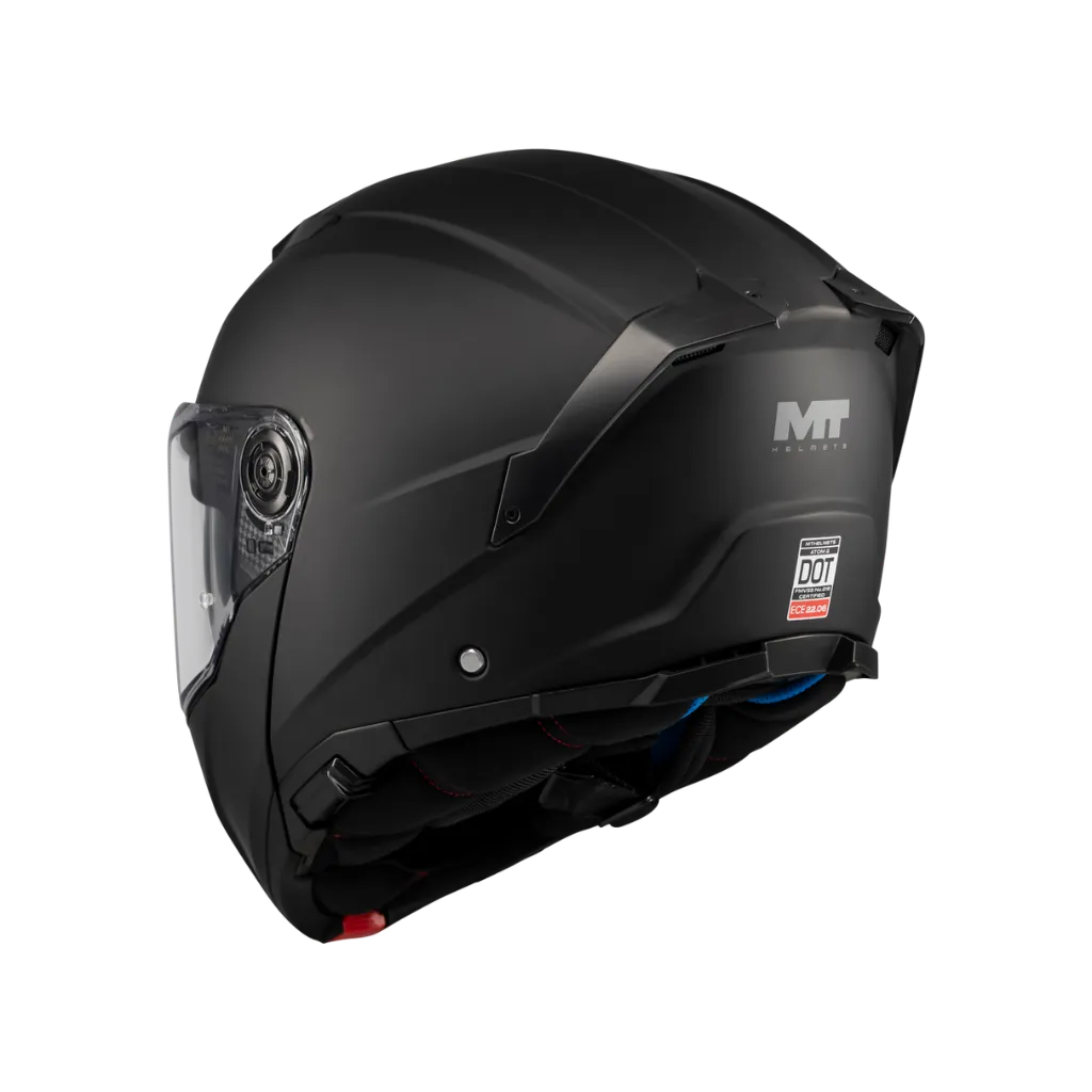 Casco Modular MT FU404SV ATOM 2 SV PURE A1 MATE - imagen 9