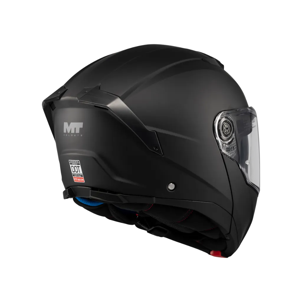 Casco Modular MT FU404SV ATOM 2 SV PURE A1 MATE - imagen 10