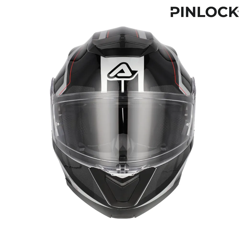Casco Acerbis Serel 2206 Negro Plata - imagen 5