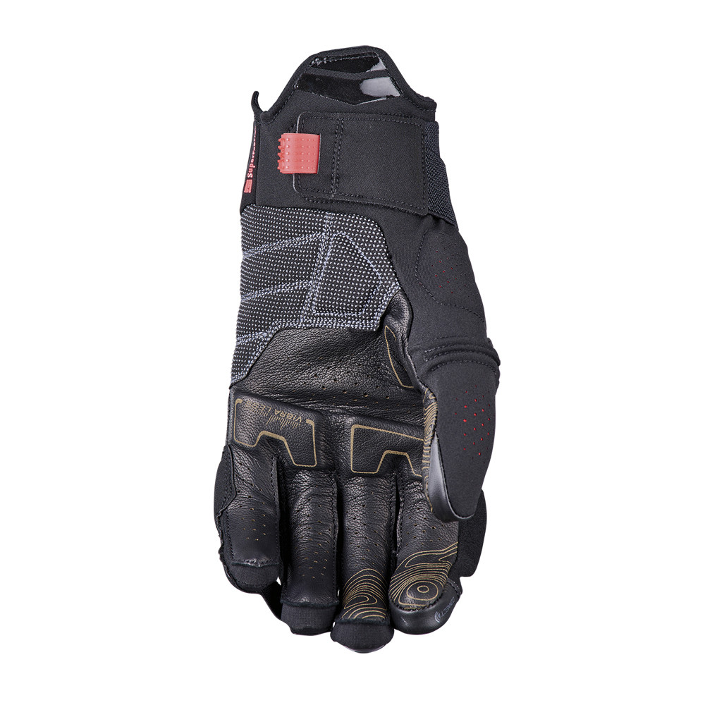 Guantes Five Tfx1 Airflow Negro Rojo Fluor - imagen 1