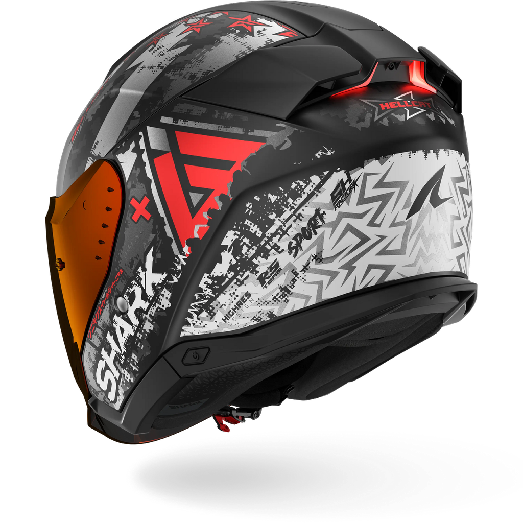 Casco Shark Skwal I3 Jet Hellcat Negro Mate KUR - imagen 1