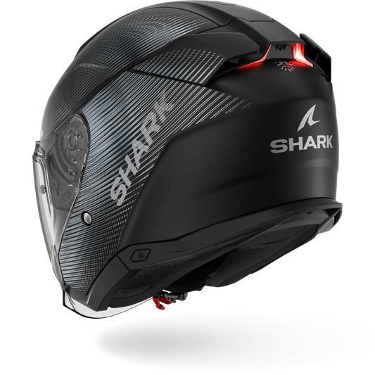 Casco Shark Skwal Jet Sp Lyne Negro Mate - imagen 1