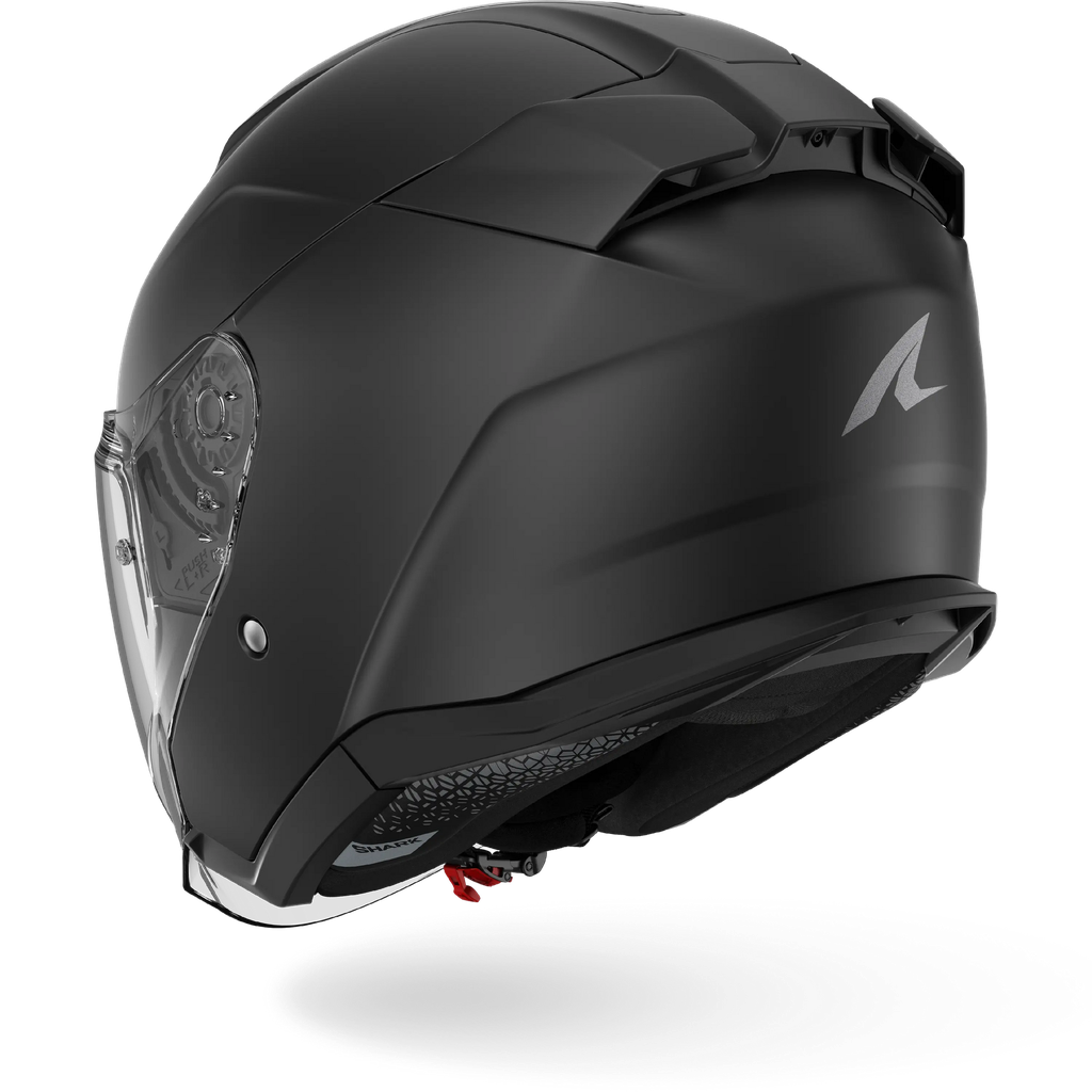 Casco Shark Skwal Jet Blank Negro Mate - imagen 5
