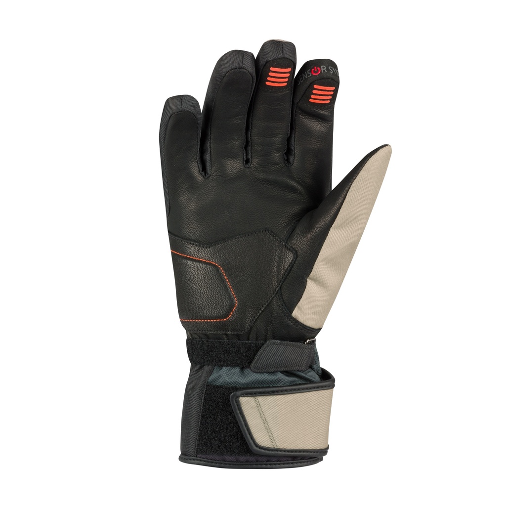 Guantes Bering Siberia Beige Gris Naranja - imagen 4