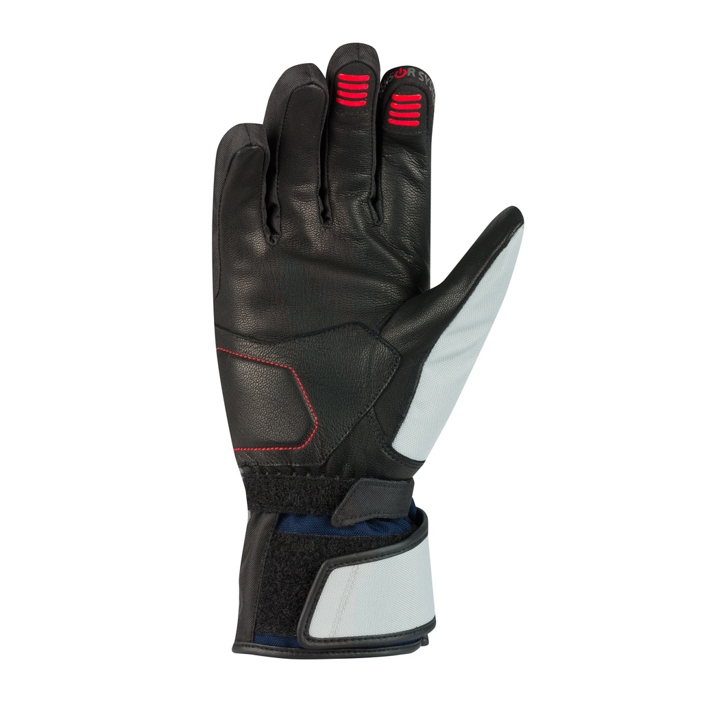 Guantes Bering Siberia Gris Azul Rojo - imagen 6