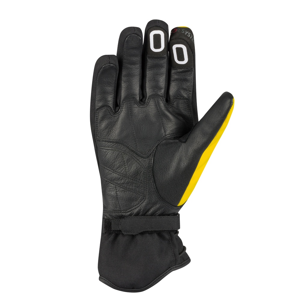Guantes Bering Zephyr Negro Gris Amarillo - imagen 6