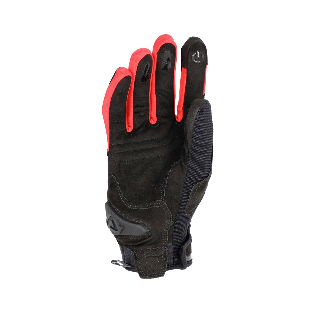 Guantes Acerbis X-STREET Negro Rojo - imagen 3