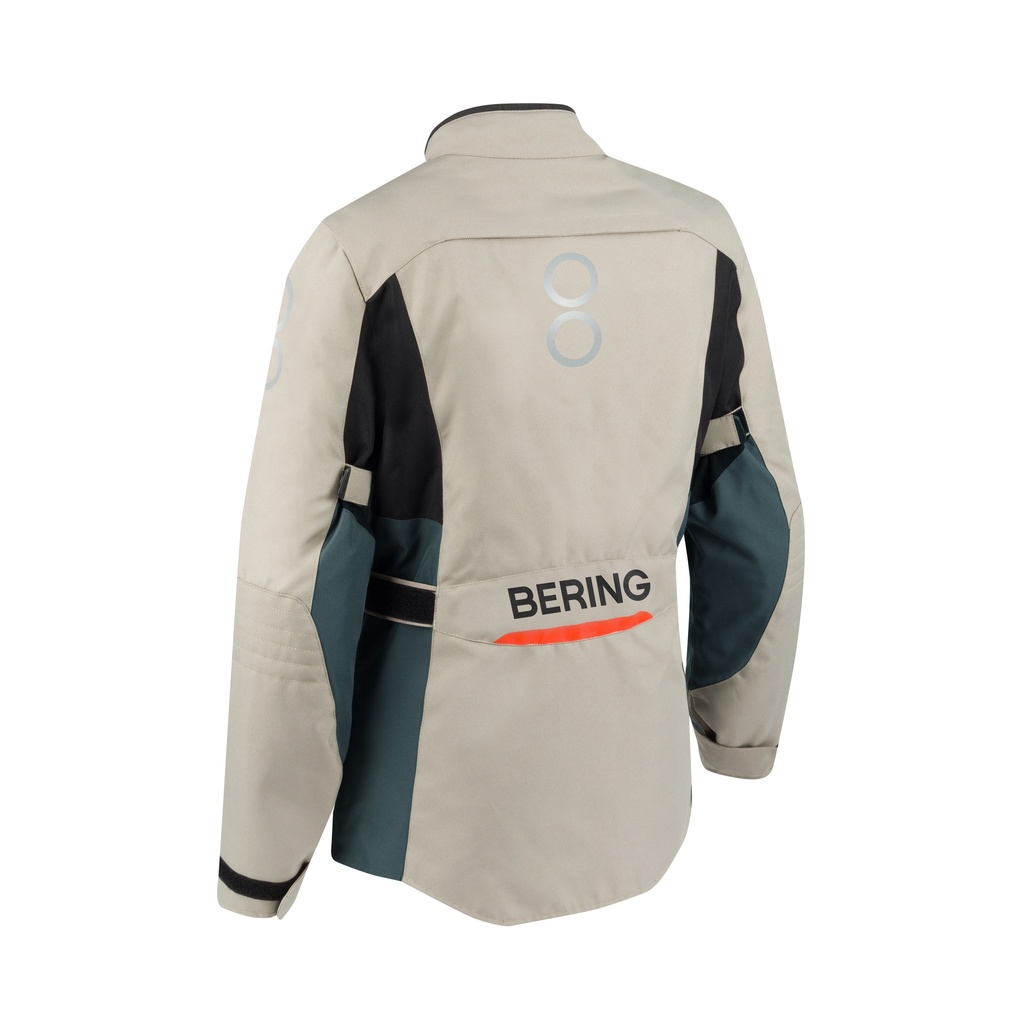 Chaqueta Bering Siberia Mujer Beige Gris Naranja - imagen 6