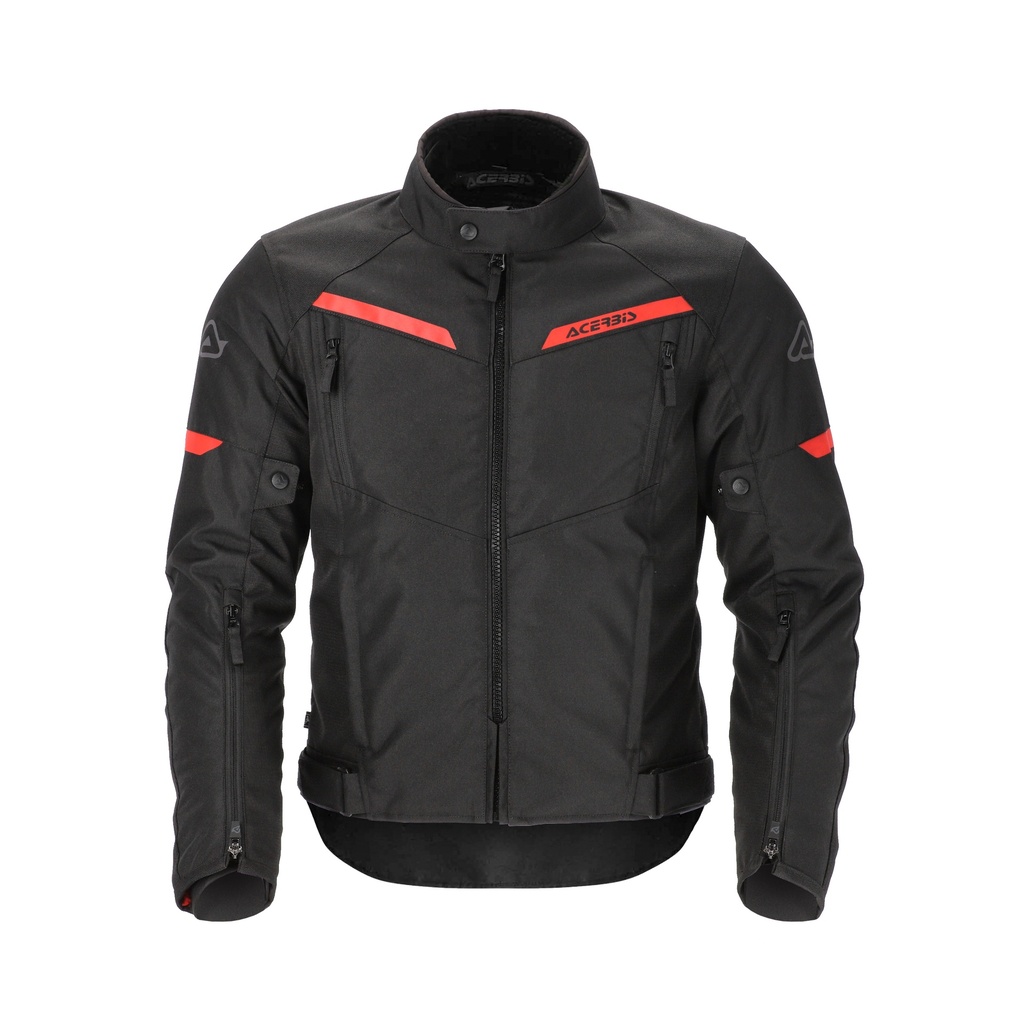 Chaqueta Acerbis X Street Negro Rojo - imagen 1
