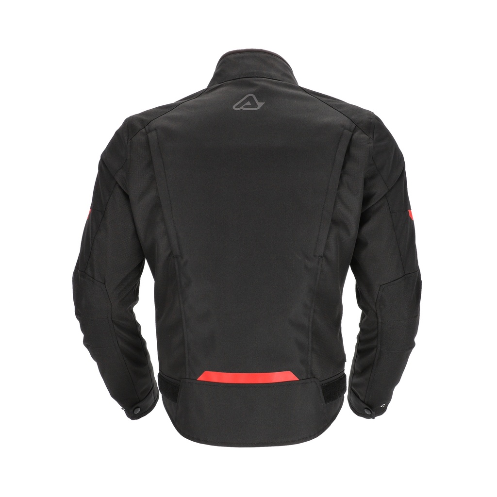 Chaqueta Acerbis X Street Negro Rojo - imagen 3