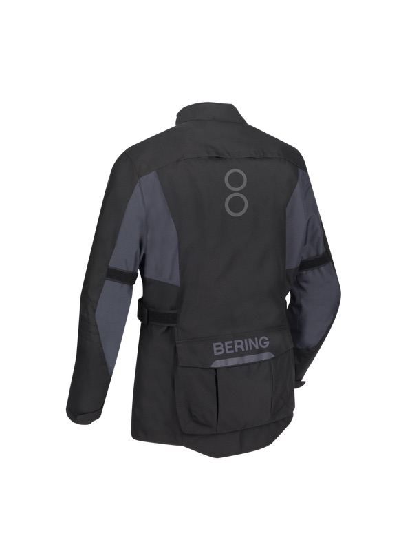 Chaqueta Bering Siberia Negro Gris - imagen 1