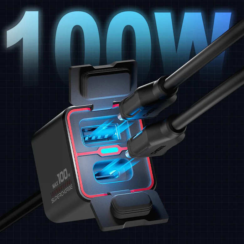 Cable Carga Rápida Chigee Sistema TR100 CG2 USB-C USB-C - imagen 1