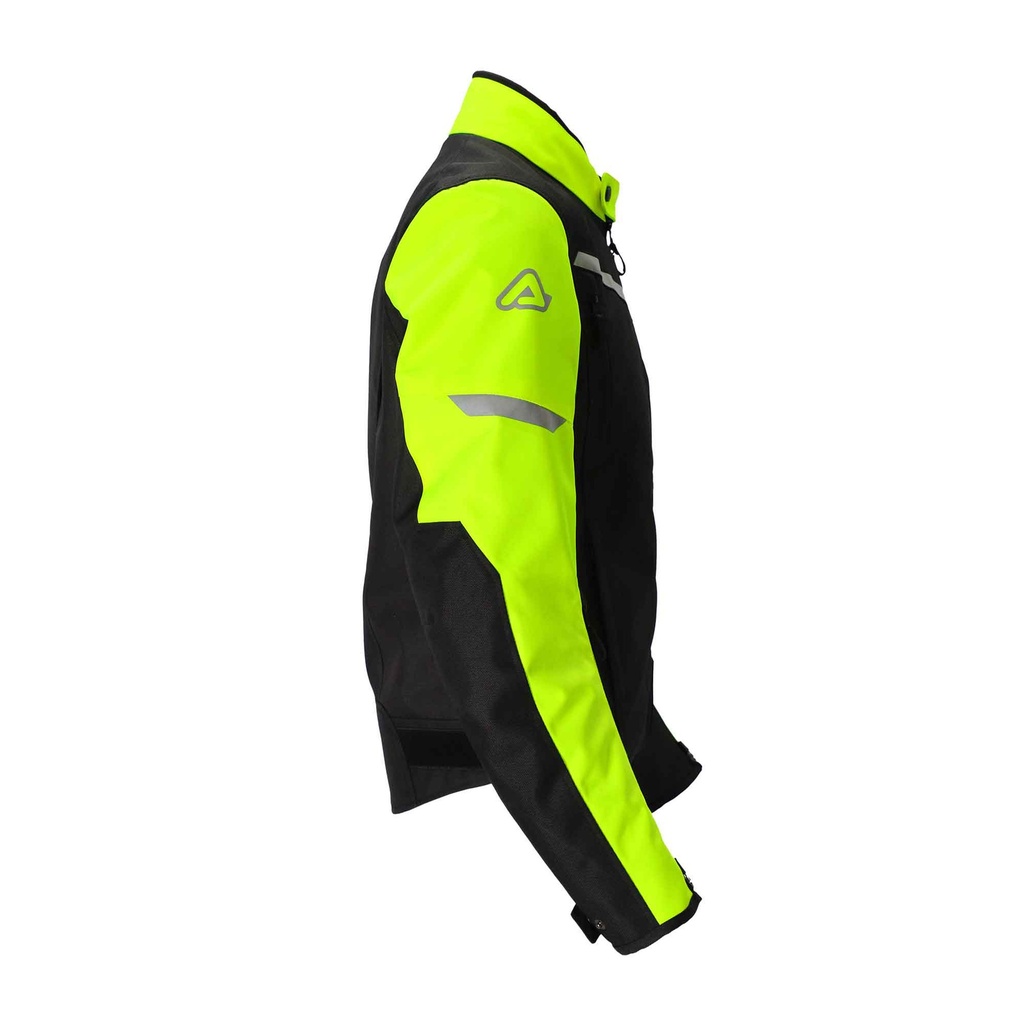 Chaqueta Acerbis X-STREET Mujer Negro Amarillo - imagen 2