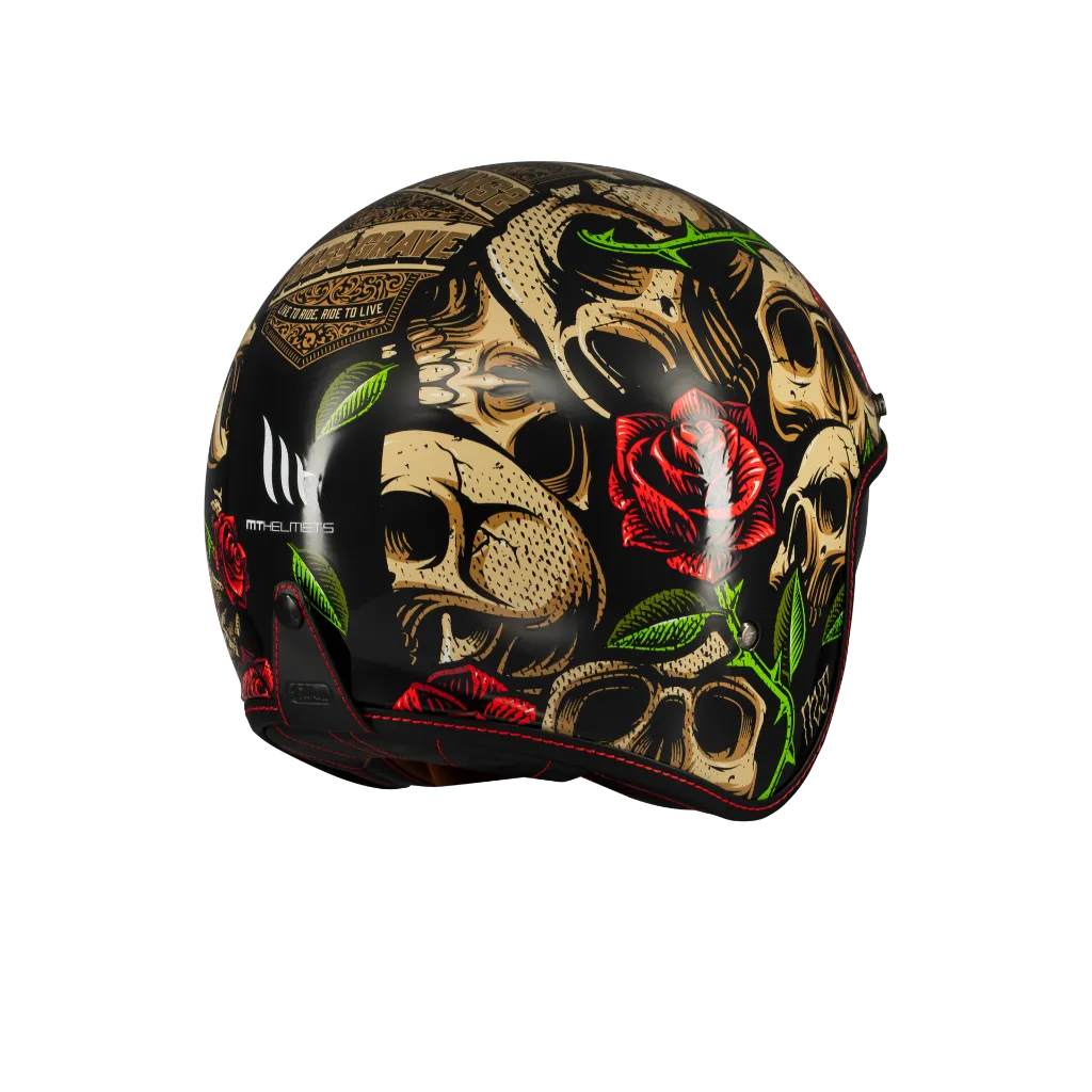 Casco Jet MT OF507SV B LEMANS 2 SV S BREAKOUT B9 BRILLO - imagen 1