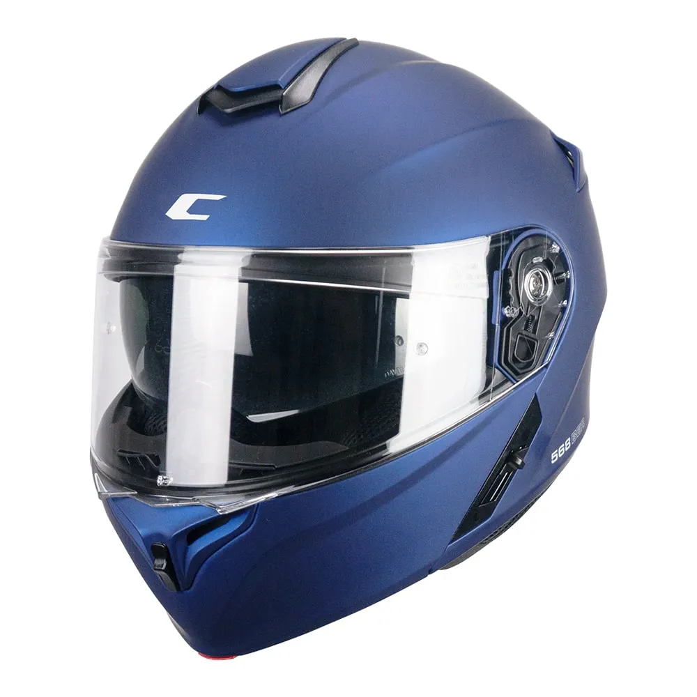 Casco CGM 568A Ber Mono Azul Satén - imagen 2