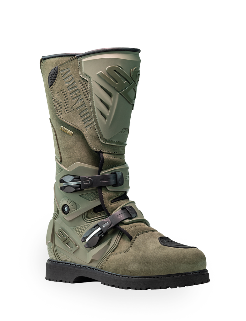Botas Sidi Adventure 2 Gore Militar - vista lateral