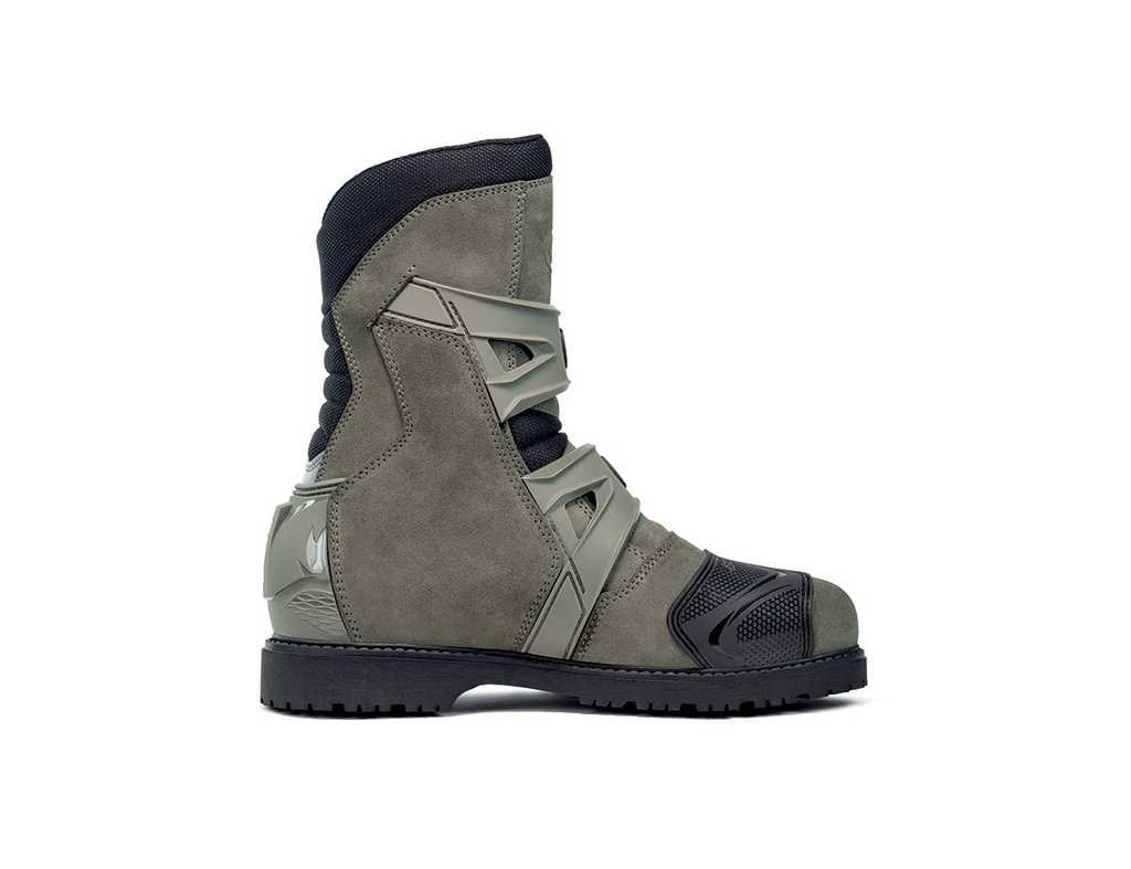 Botas Sidi Mid Adventure 2 Gore Militar - vista lateral