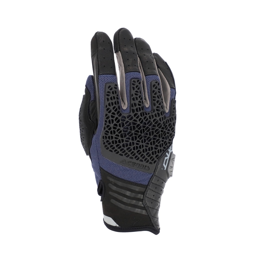 Guantes Acerbis CE Crossover Azul Gris - imagen 2
