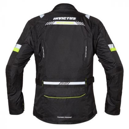 Invictus chaqueta tricapa Heracles negro y flúor