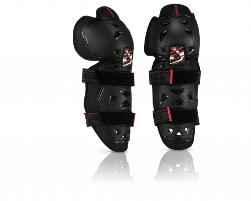 Acerbis Profile 2.0 Knee Protectors, Black for Men