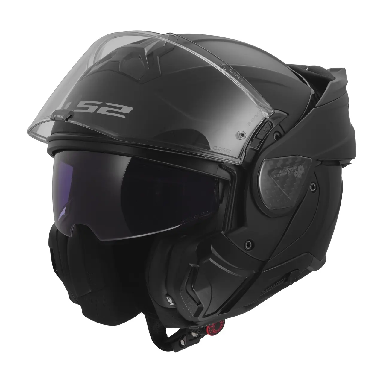 569101011-LS2 FF910 ADVANT II SOLID MATT BLACK (9) en tamaño grande.webp