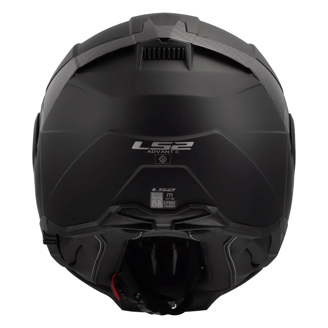 569101011-LS2 FF910 ADVANT II SOLID MATT BLACK (4) en tamaño grande.webp