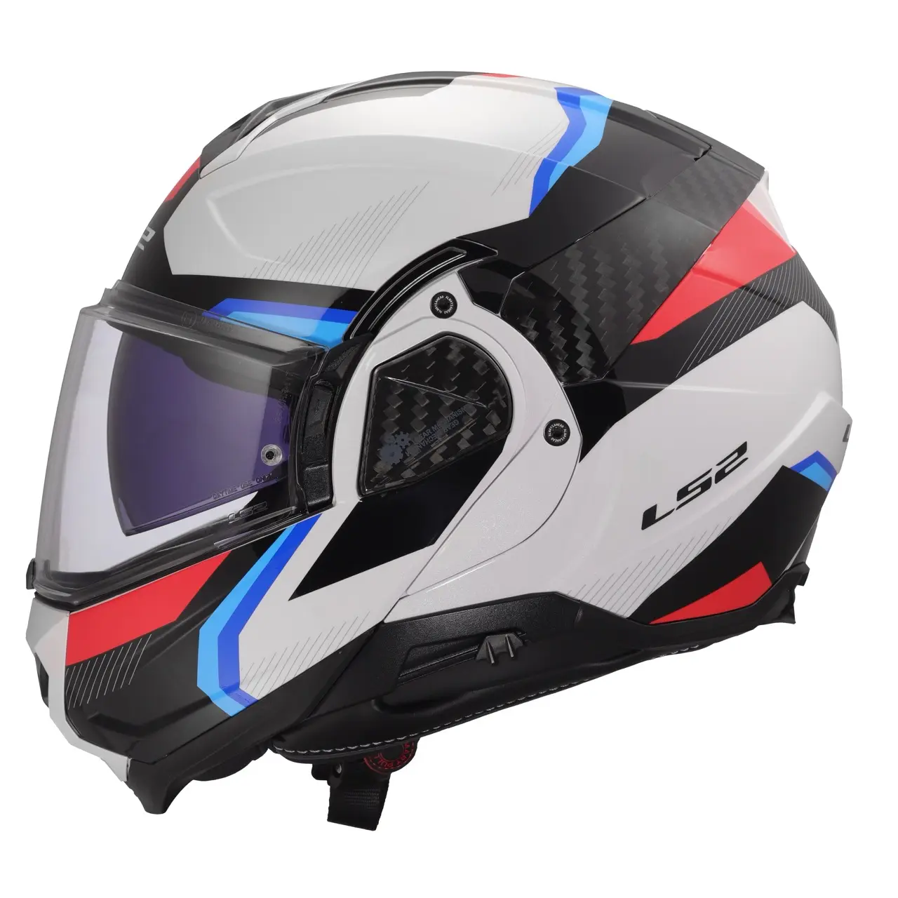 569102102-LS2 FF910 ADVANT II TRIPLE WHITE BLUE RED  (2) en tamaño grande.webp
