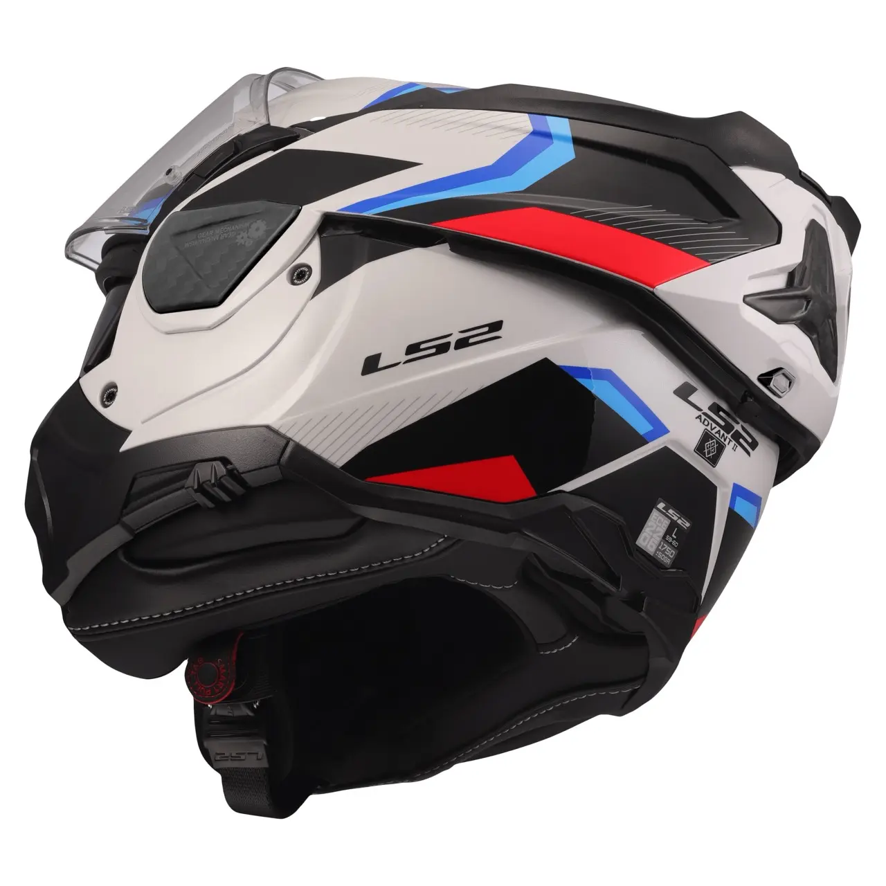 569102102-LS2 FF910 ADVANT II TRIPLE WHITE BLUE RED  (10) en tamaño grande.webp